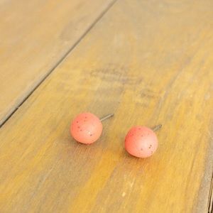 NEW Titanium Posts | Peach Pop Color Studs